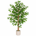 Árbol Artificial Ficus 150 cm con Maceta Beige