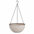 Maceta Colgante Beige 20 cm para Interior y Exterior
